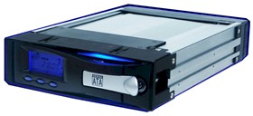 Genuine Serial ATA HDD mobile rack with LCD Display