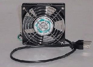 12cm AC(110~115V) fan with power cord