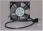 12cm AC(110~115V) fan with power cord