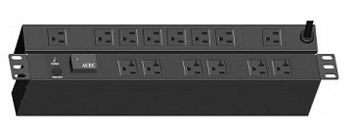 1U RACKMOUNTABLE 14 OUTLETS , 20AMP