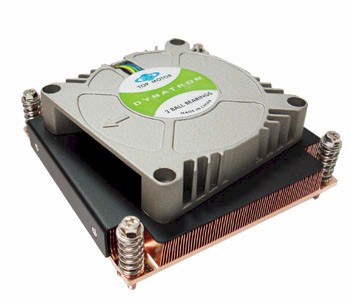 1U CPU fan for Intel® Xeon™ 5500 Series Nehalem EP Processor Socket LGA 1366 in 1U case