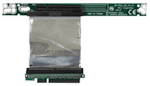 1U/2U riser with   PCI Express 8X slot on 2.75" ribbon cable