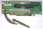 2U riser with 2x32-bit PCI + AGP(3" long) slots