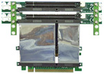 2U riser with2 x Express 16X slots