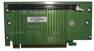 2U PCI Express 16X VGA slot Riser card