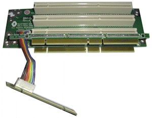 2U PCI-X(133Mhz) 3 x 64-bit riser card