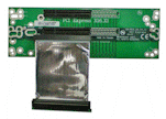 2U riser with 2 x PCI Express 8X slots (1 x Express 8X on Ribbon)