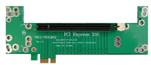 2U riser with single PCI Express 1X slot on Riser card