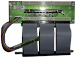 2U riser with 2 x 64-bit and One PCI-Express x 16 slot