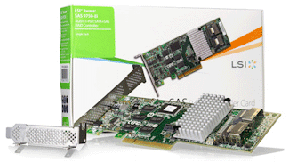 8 ports - LSI / 3WARE SAS 9750-8i  6GB PCI-E 2.0 Low Profile Ready SATA/SAS w/ 512M Cache-6GB/s