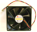 YS Tech 9 cm 3-pin  high speed fan, 4.08 watts