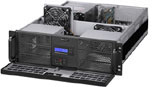 3U,  6x5.25" open + 2 x hidden 3.5" HDD + 2 x hidden 2.5" HDD Bays, NO PS(takes PS/2)