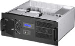 4U, 15" deep, 3 x 5.25" open+ 8 x hidden 3.5" + 1 x 2.5" hidden HDD Bays, NO PS(takes PS/2)
