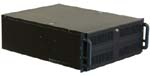 4U, 13 bays, 21.6" deep, 2 x 12cm fans, NO PS
