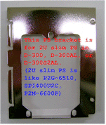Adapting PS backet for 2U slim PS(like P2G-6510) in D-300, D-300AL, D-300S2AL cases