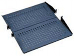 2U height shelf for 2-post Open Rack, 19.7" deep, supports up to 130 lbs