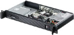 1U Mini-ITX 9.84" Deep Rack Mount Chassis w/ 1 open bay, with 250W PS