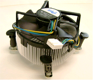 Intel original CPU fan for P4 Xeon 3000 Series CPU's