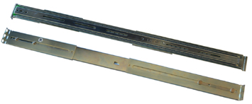 Universal 1U/2U/3U/4U ball bearing 20" sliding rails, very thin