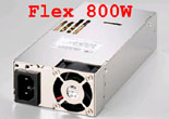 Zippy Flex 800W, 24+8+4+4pin, 2 x (6+2pin)+ 2 Molex + 4 SATA connectors