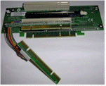 2U riser with 2 x 32-bit + 1 x  PCI-Express16X slot