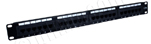 19 inch 24 Port Cat5e Patch Panel, 350MHz, 110 Type, 568a/b, 1U