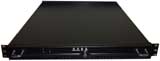 1U Rackmount, 4 bays, 6 fans, Front USB, no PS