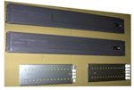 General Device HEAVY DUTY Rails(24" to 30") for 4U up to 8U cases