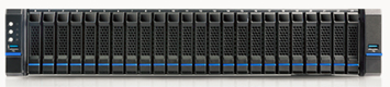 Chenbro 2U, 24 x 12 Gb/s SATA/SAS 2.5" HDD trays, with 1 Expander, 1200W redundant PS