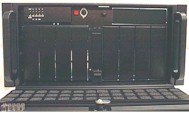 5U Rackmount, 10(or 12) bays, 3 fans, case only, 14 or 20-slot window available!