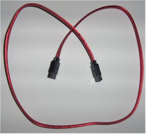 19" long Serial ATA II HDD Data Cable(10 pcs in a bag)