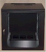 Wallmount 12U, 24"H x 23.6"D x 23.6"W, 80lbs