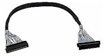 20" SCSI U320 round cable w/ 2 internal plugs