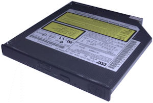 Slim SATA DVD Writable drive with DATA & power cable